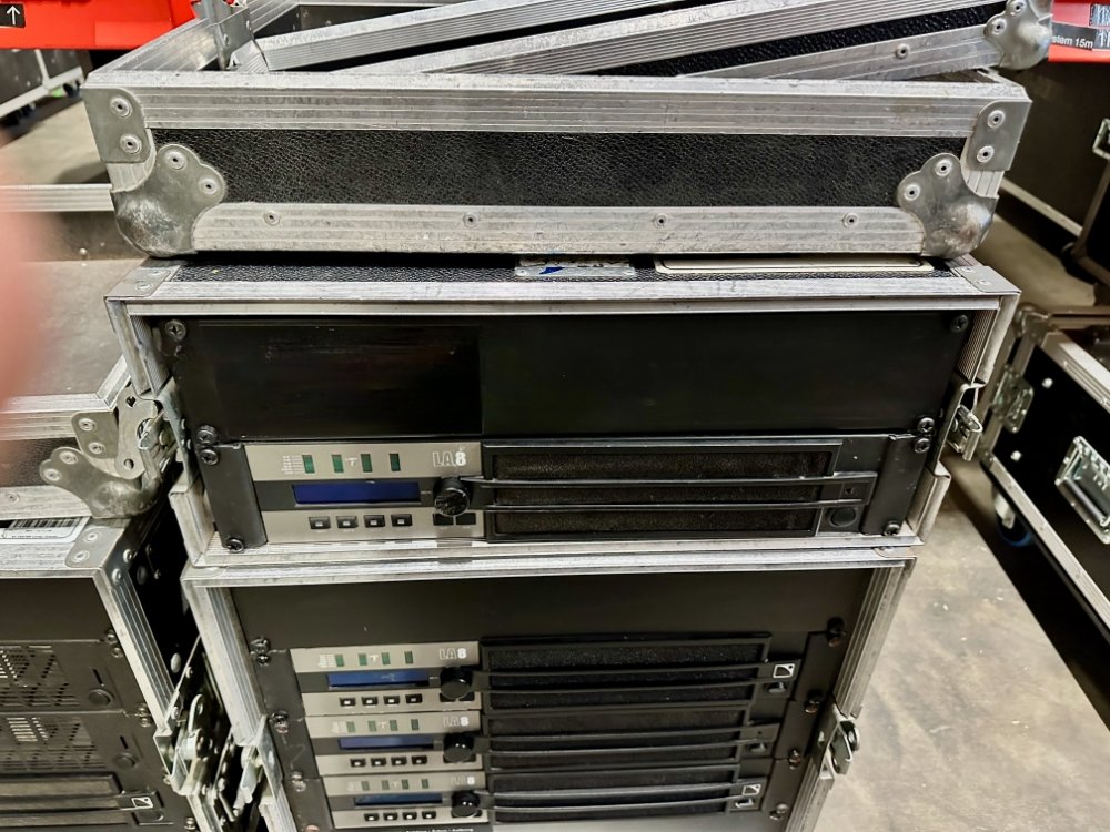 L-Acoustics LA8 amp rack for sale
