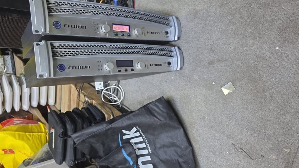 Crown I-Tech amplifiers for sale