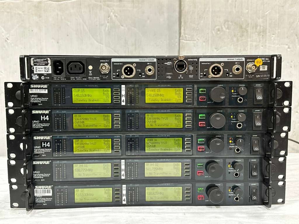 Buy Shure UR4D H4 Wireless Microphone System