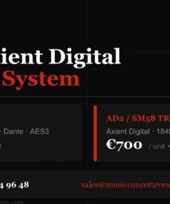 Shure AD4D Two-Channel Digital Receiver
